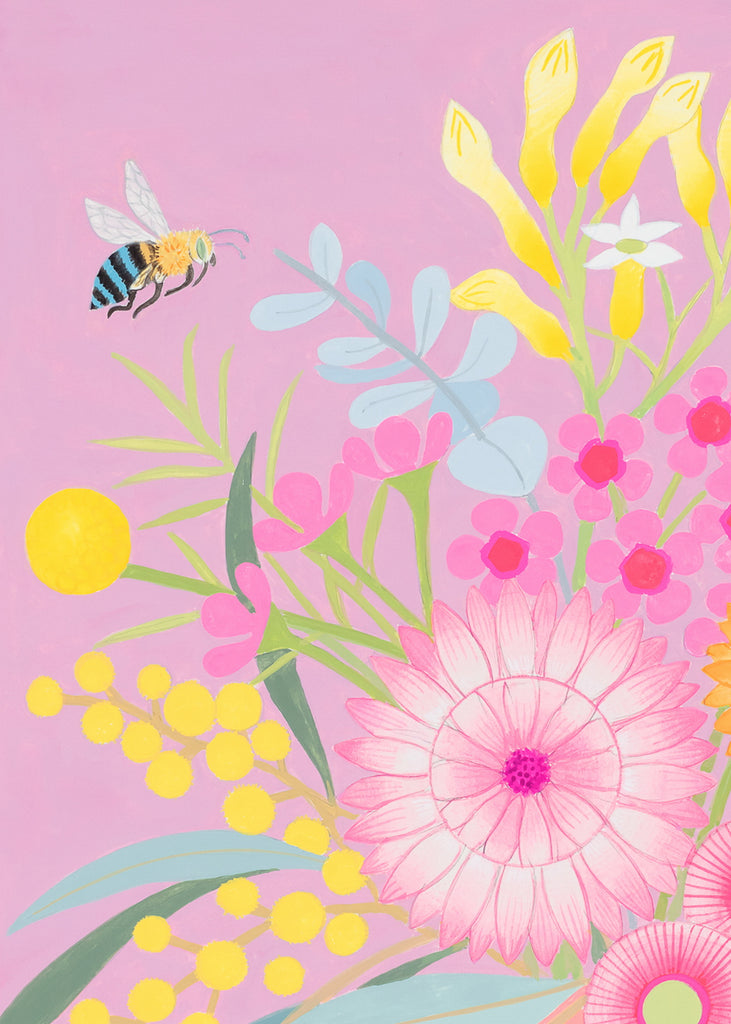 Blue Banded Bee