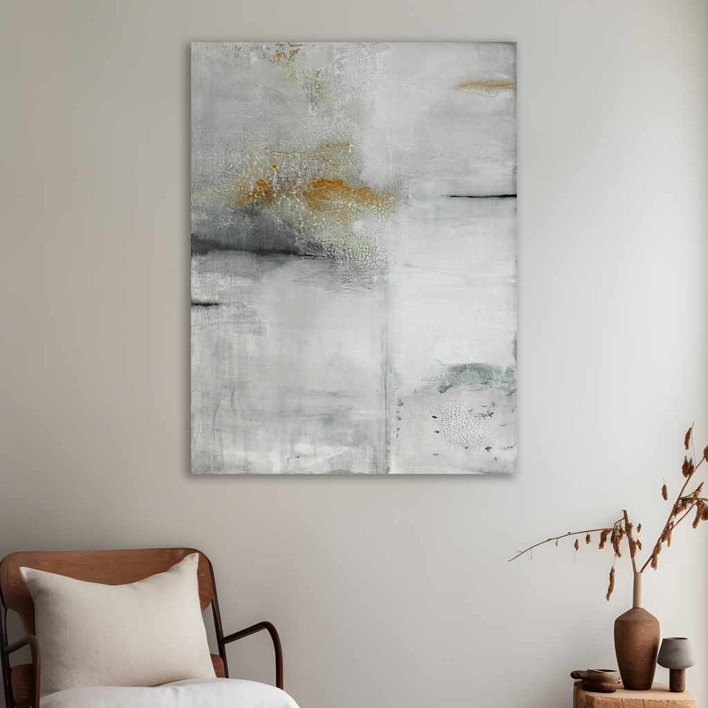 A visual of 'Nature's Pulse' painting in living space