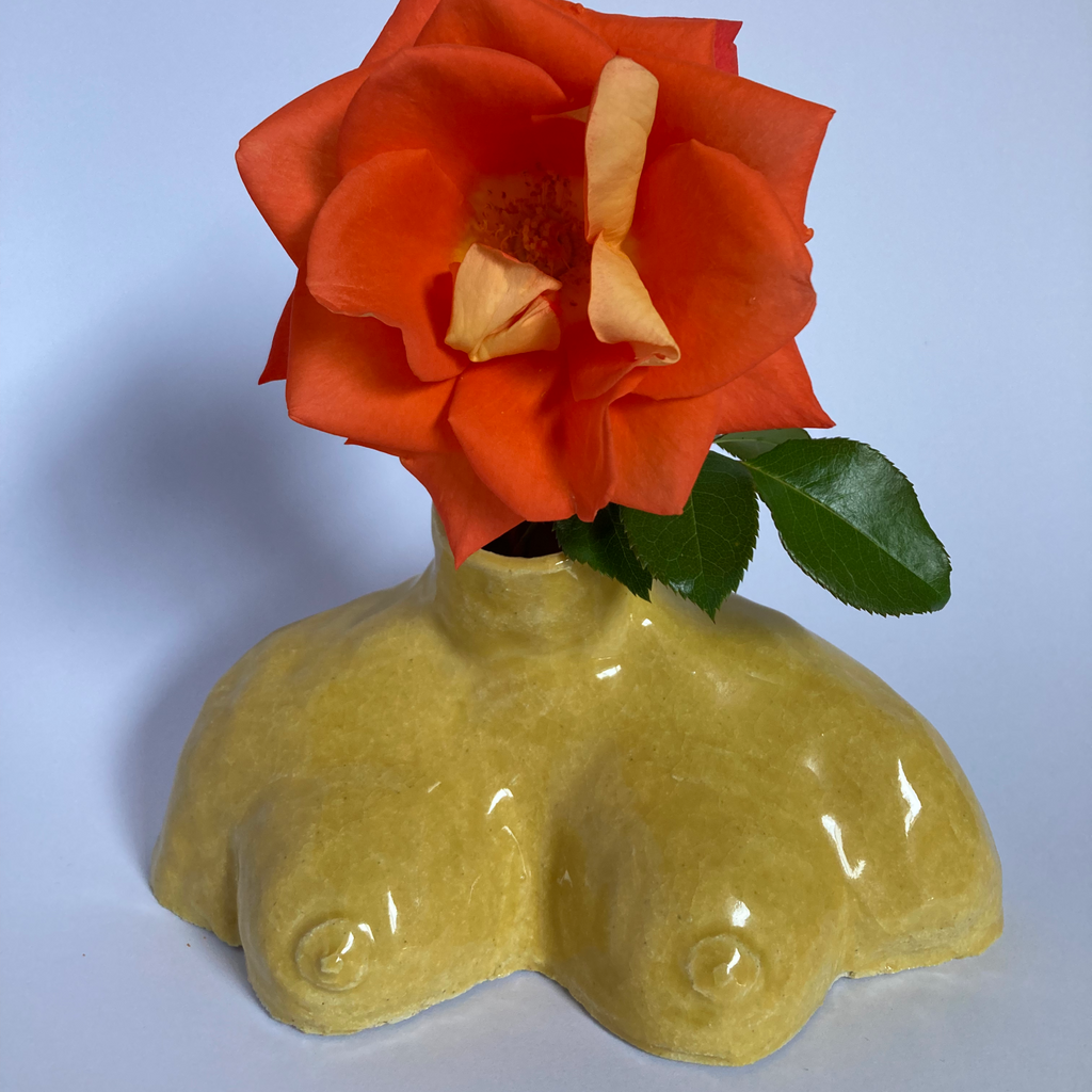 Yellow Vase (front on)