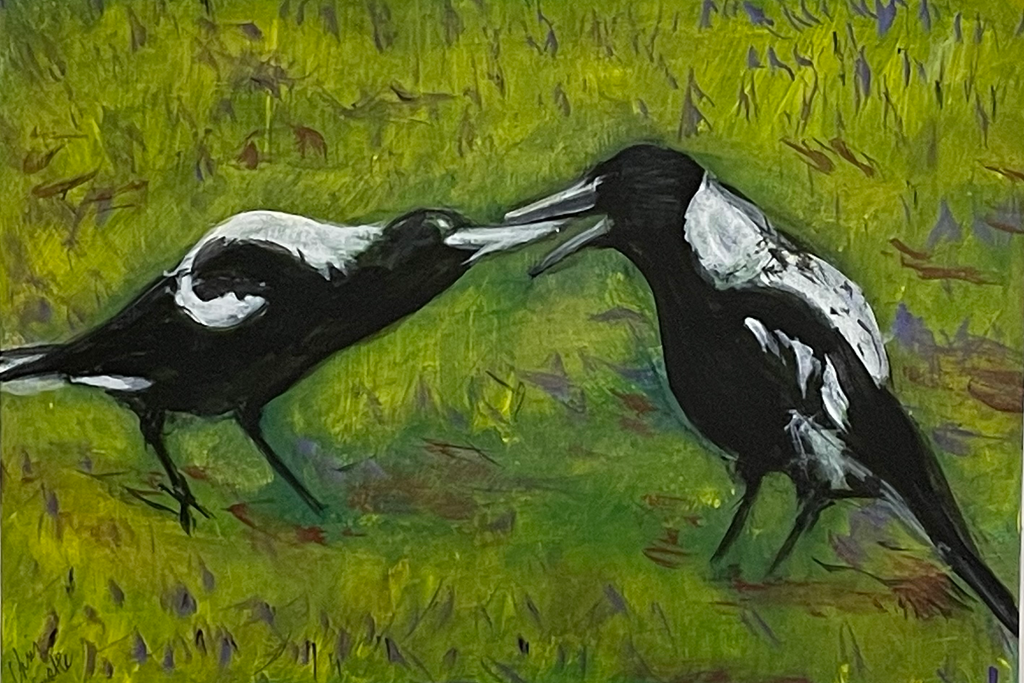 Papa magpie