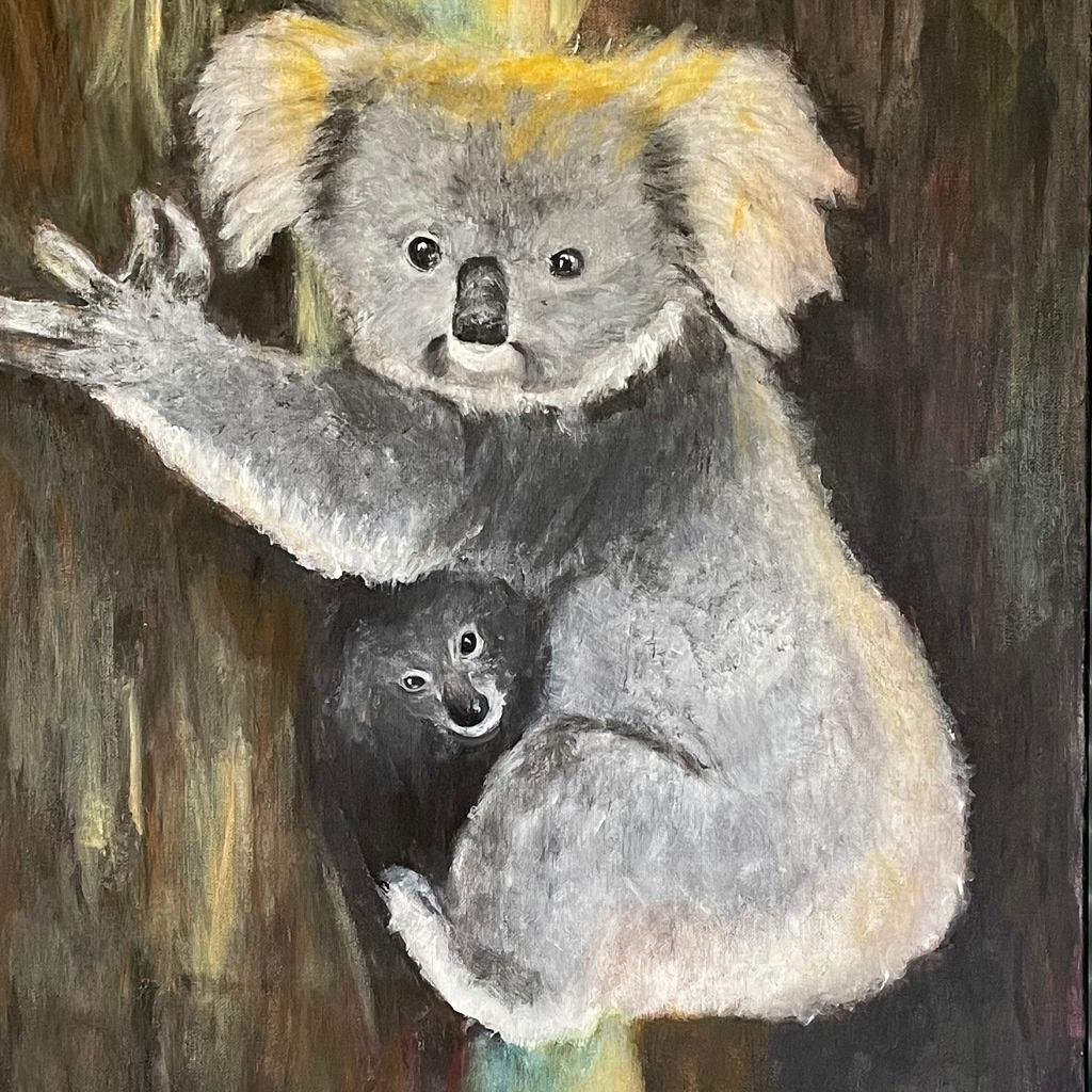 Mamma koala and Joey