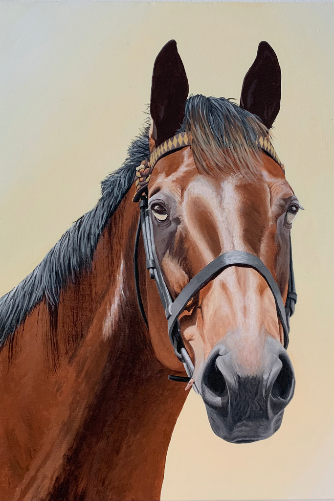 A Horse Aglow
