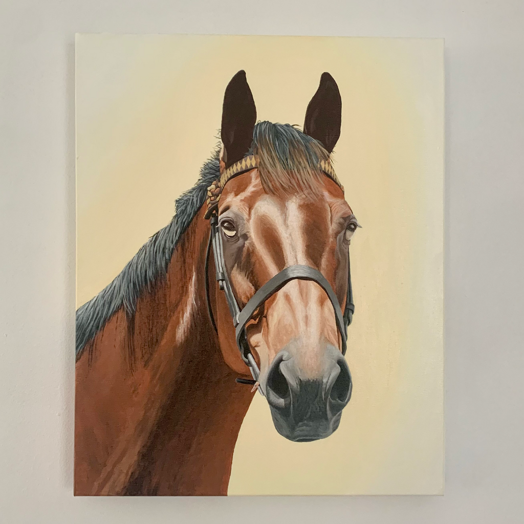 A Horse Aglow