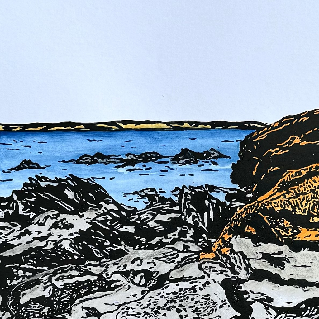 'Between a Rock and a Hard Place' detail