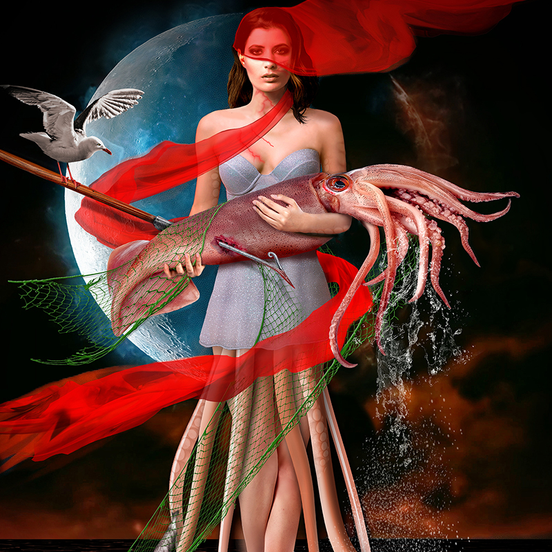 Galathea  - Limited Edition Archival Ultrachrome inks on Gallery certified paper. Numbered, named and hand signed.