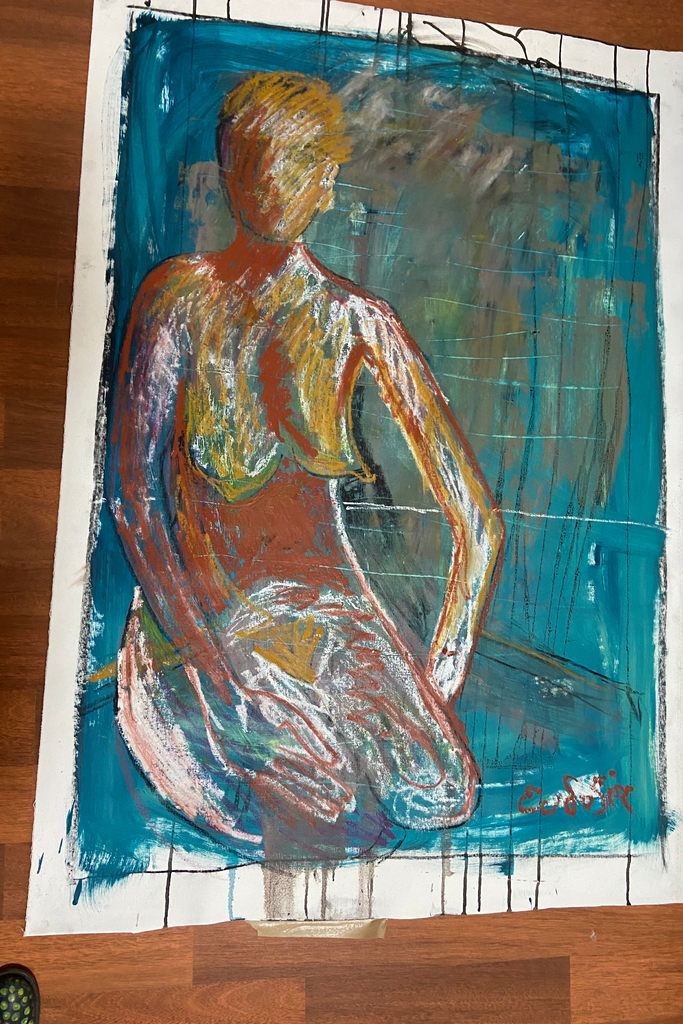 Nude Blue