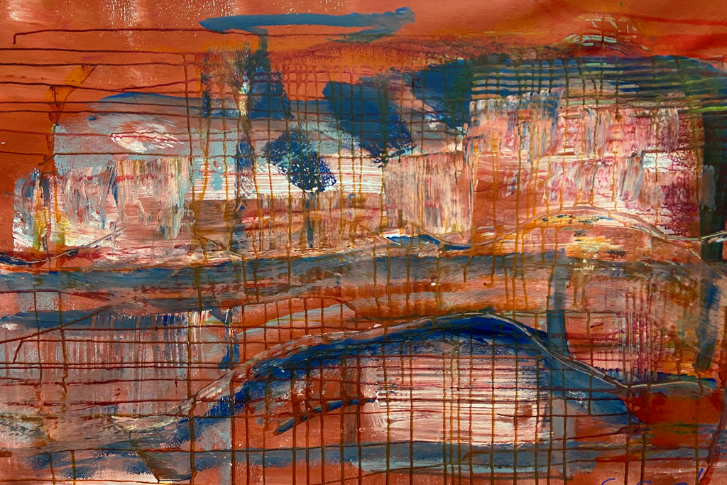 This image showing whole  painting .