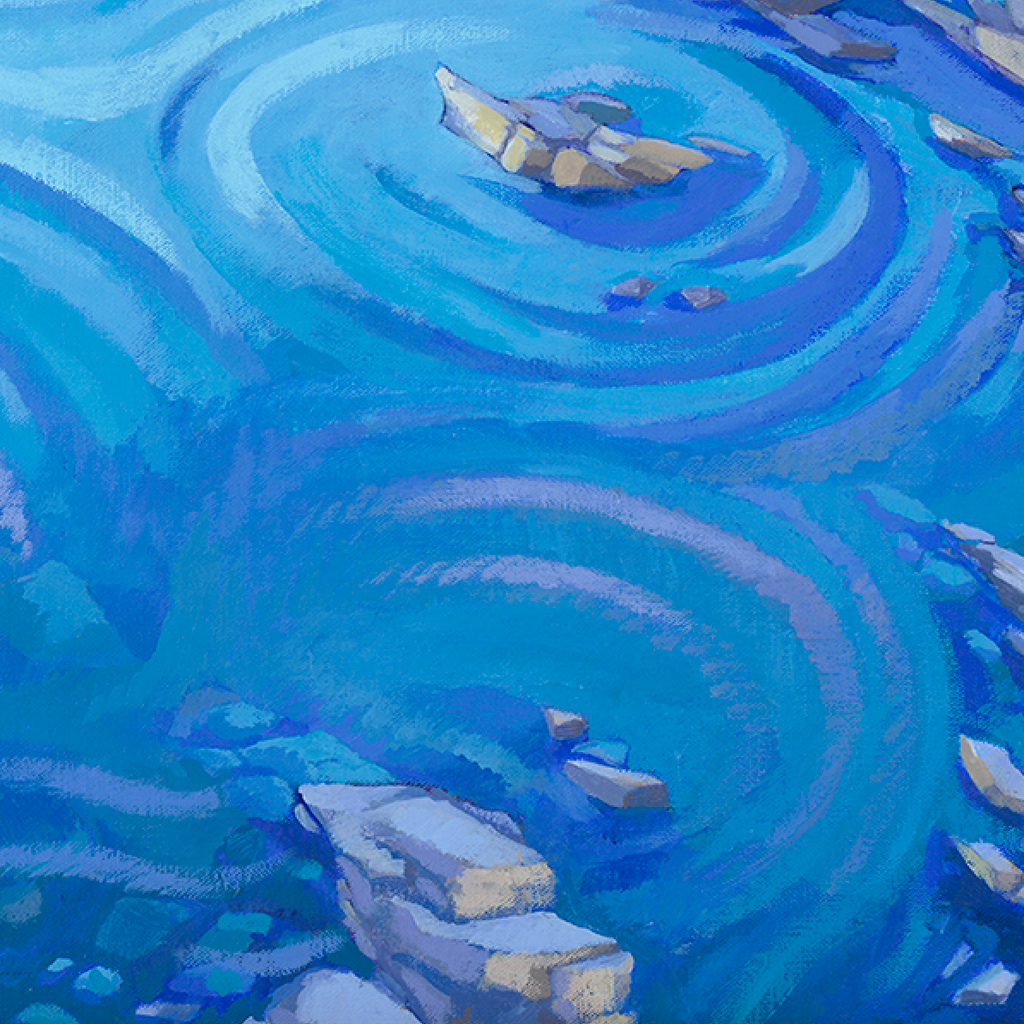 FAN BAY, SECOND VALLEY (giclee print)