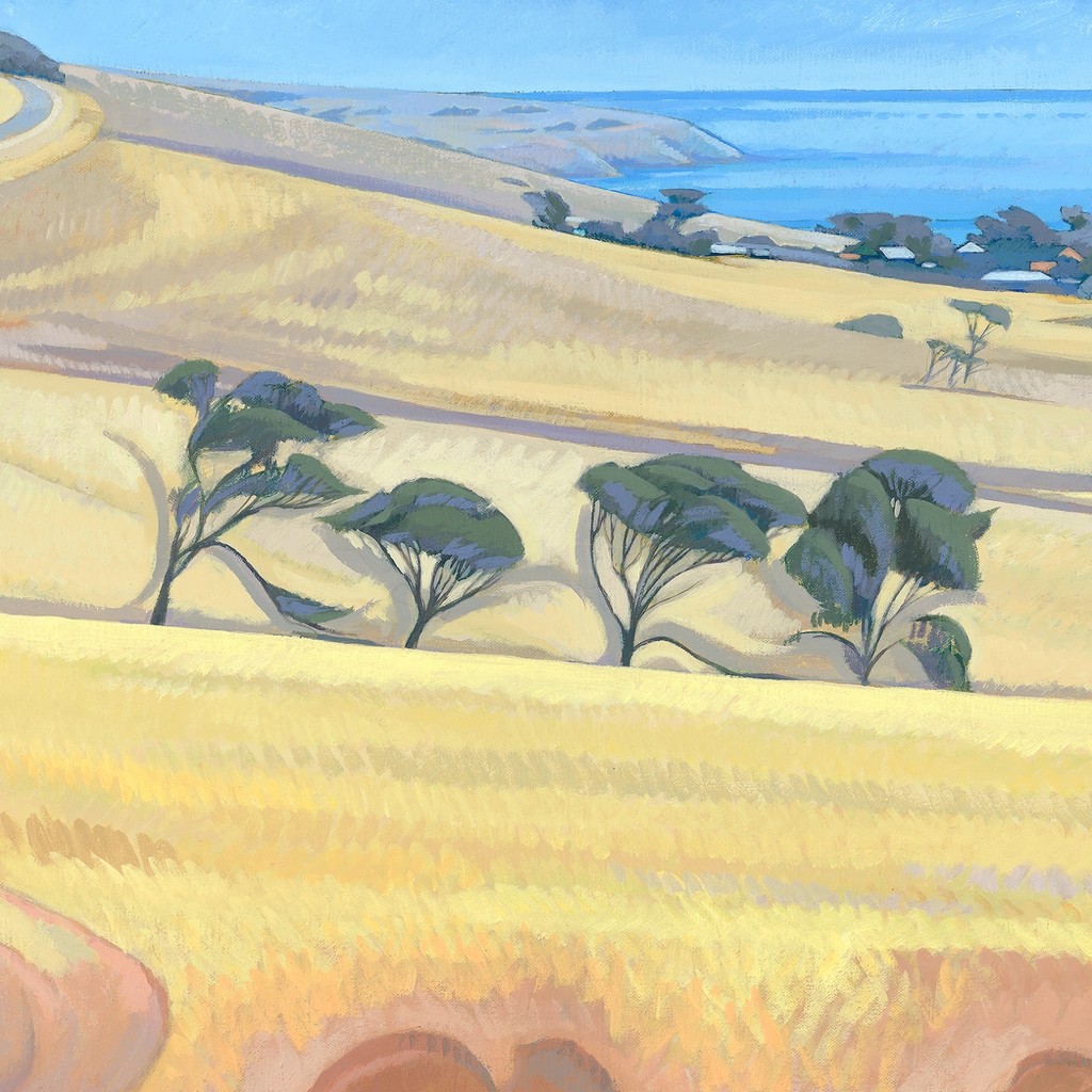 HERRICK'S CUTTING SELLICKS HILL (giclee print)