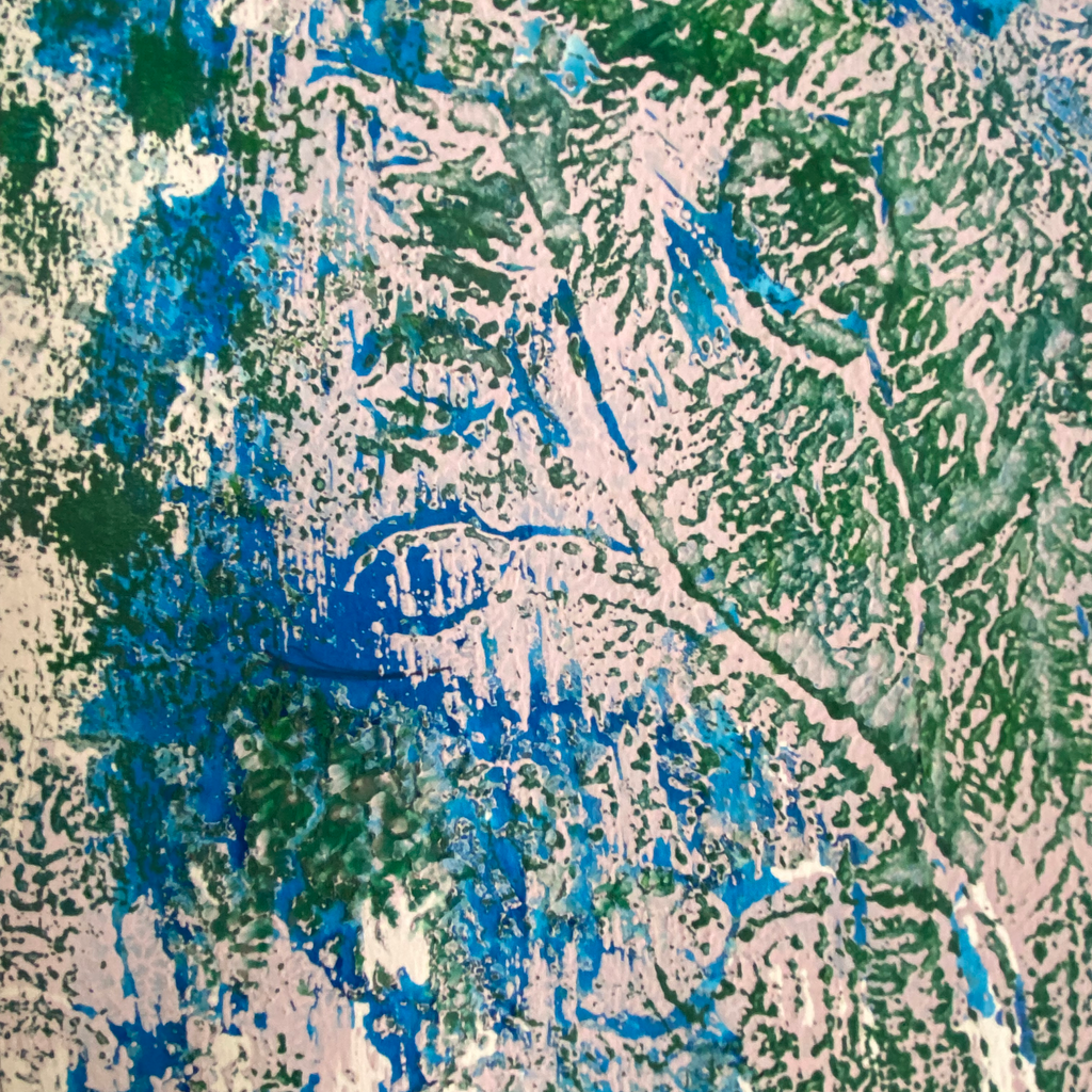 Blue into Green