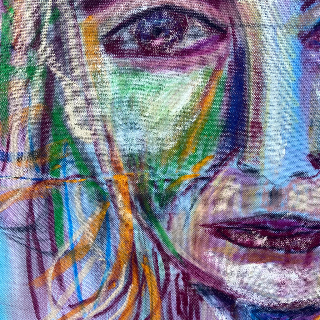 Rainbow Portrait- Intuition