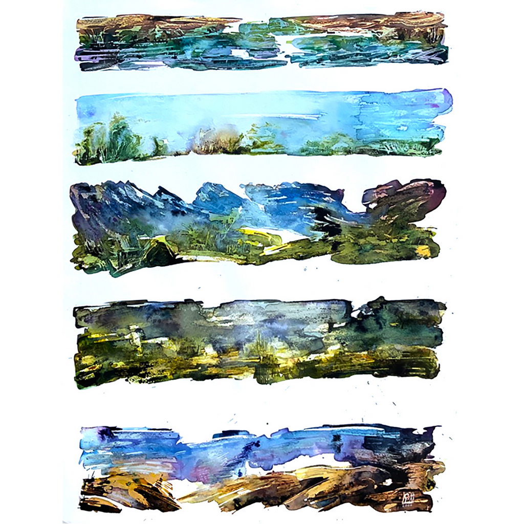Five Tassie landscapes