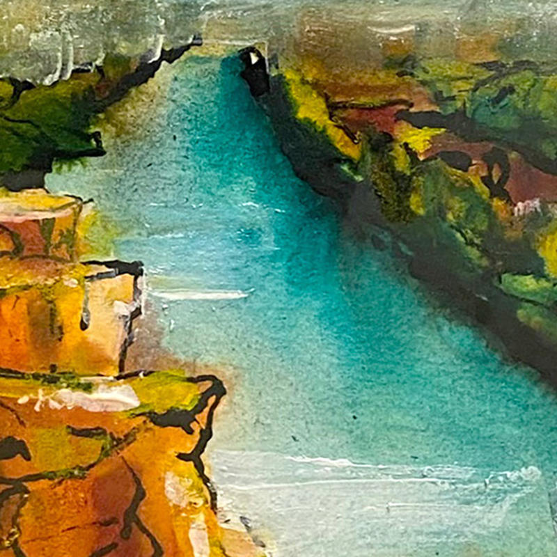 Detail of Murray Cliffs