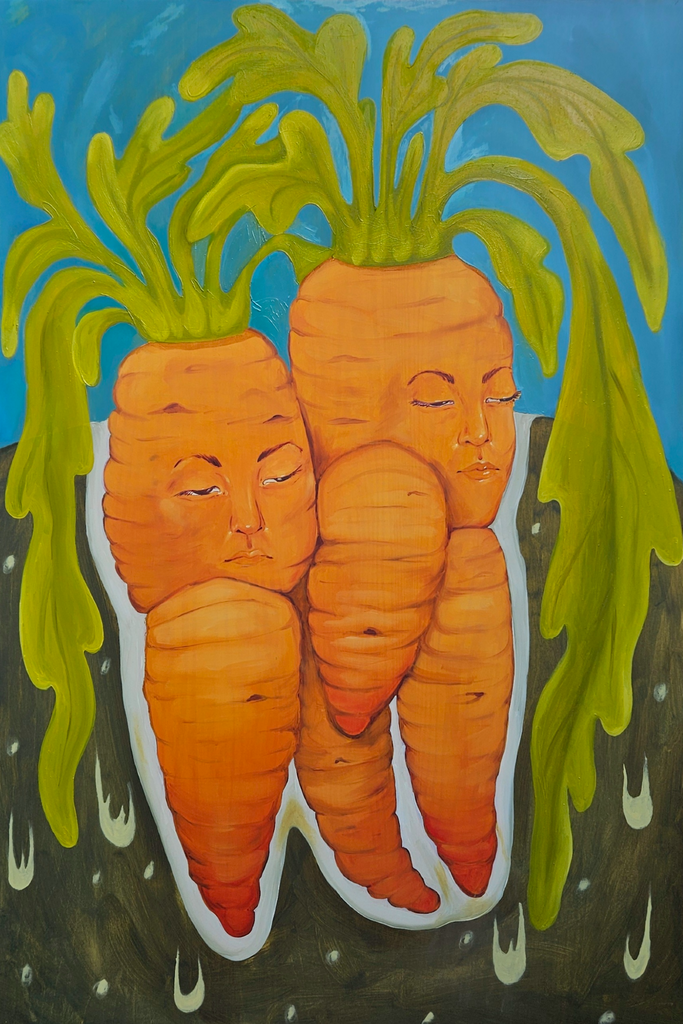 Full front view of painting.