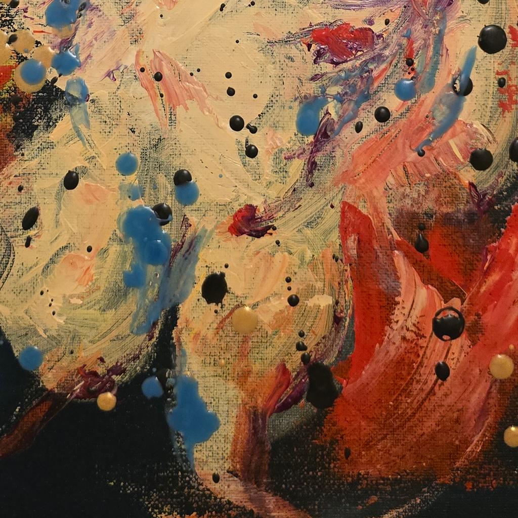 Palette Knife with Acrylic and Wax No. 2