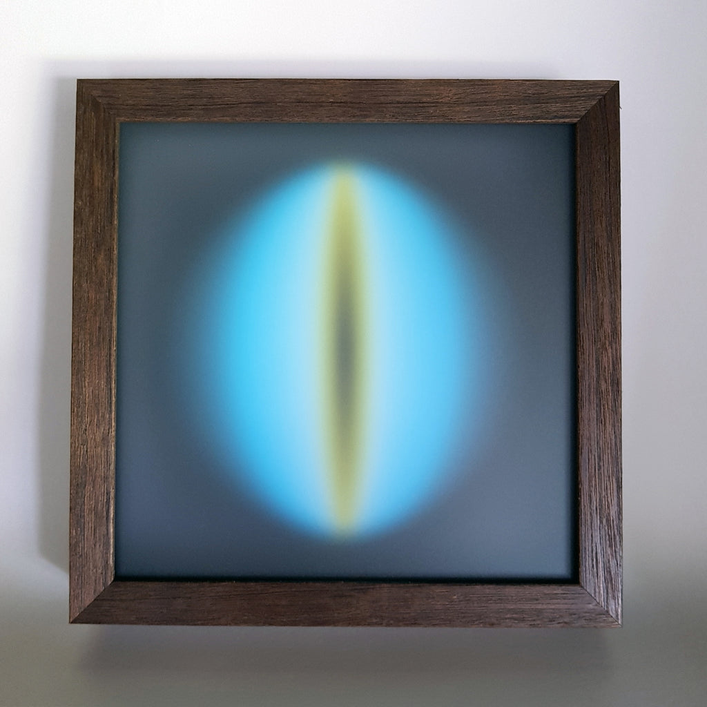 Orbis (blue), 23x23cm. 2022