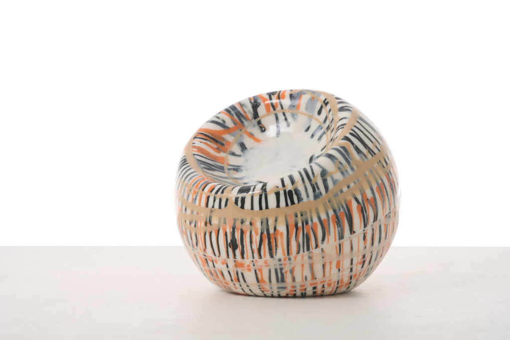 Altered Sphere
slipcast and monoprinted porcelain
160 x 160 x 160mm
photo: Sam Roberts