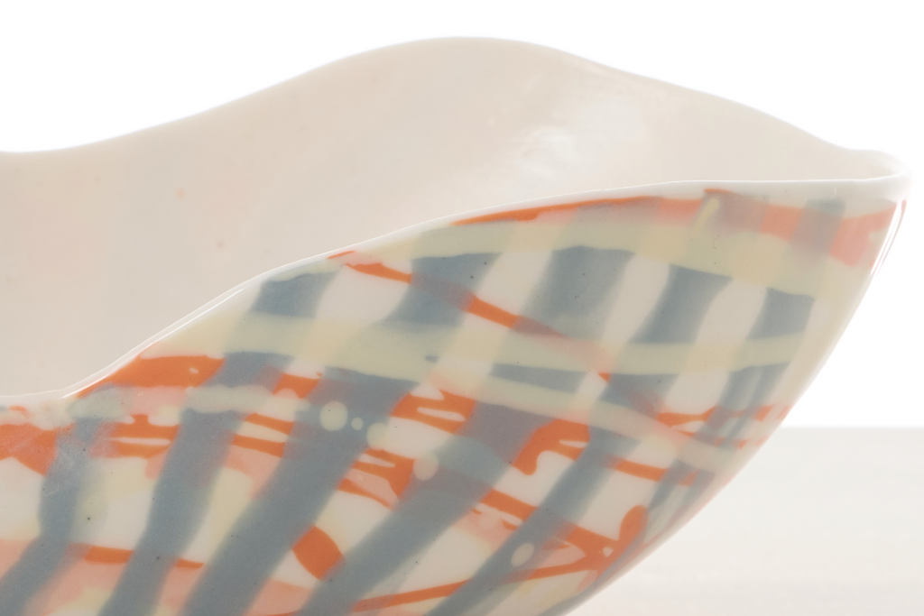 Memory Bowl
Slipcast and monoprinted porcelain 
photo: Sam Roberts