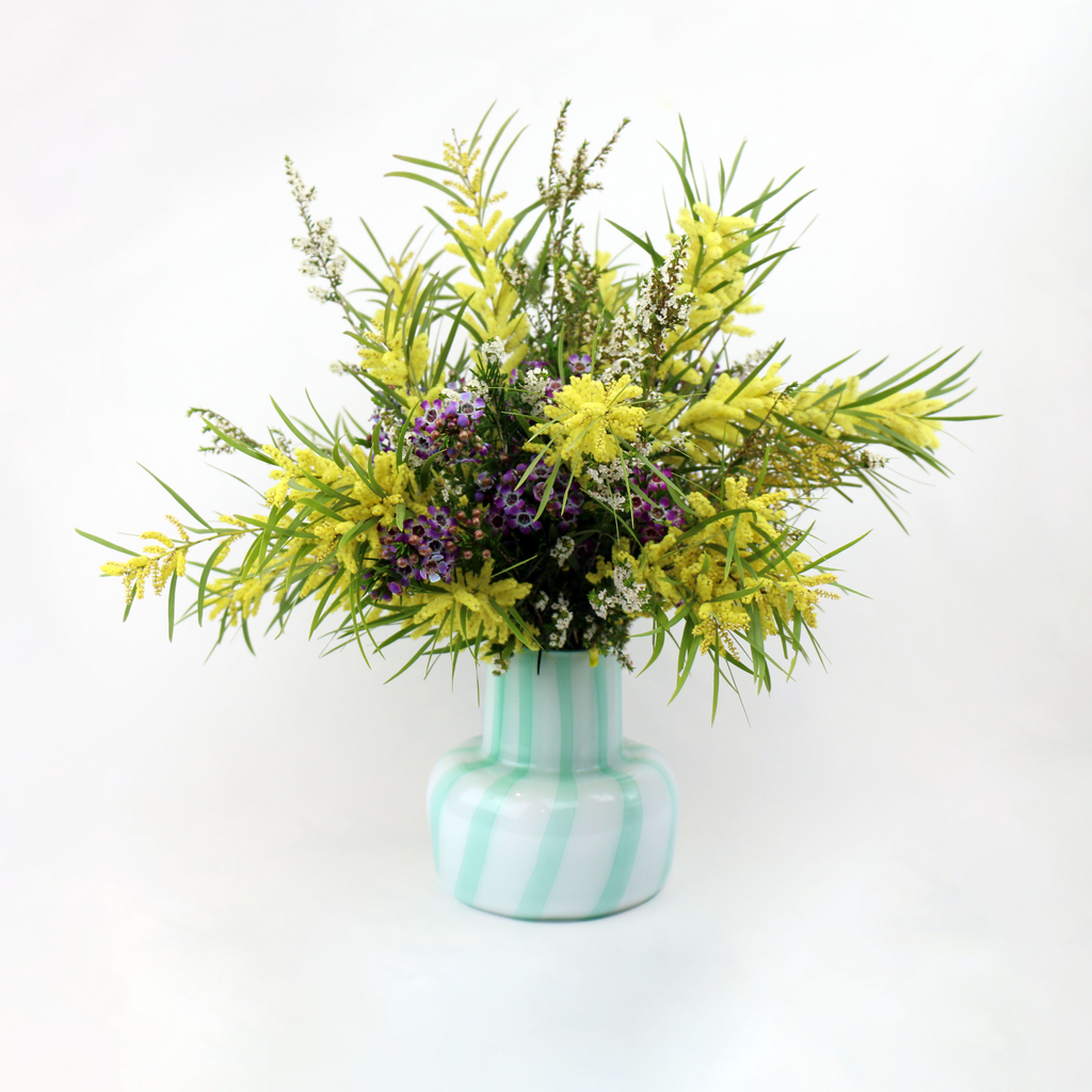 Humbug Vase Green