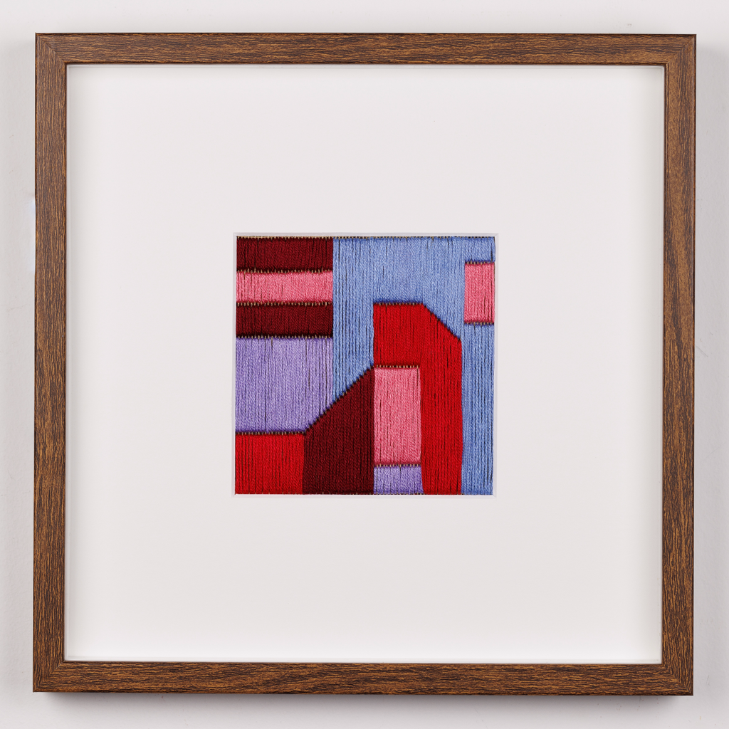 Patchwork #5 with frame 
Photo: Rosina Possingham