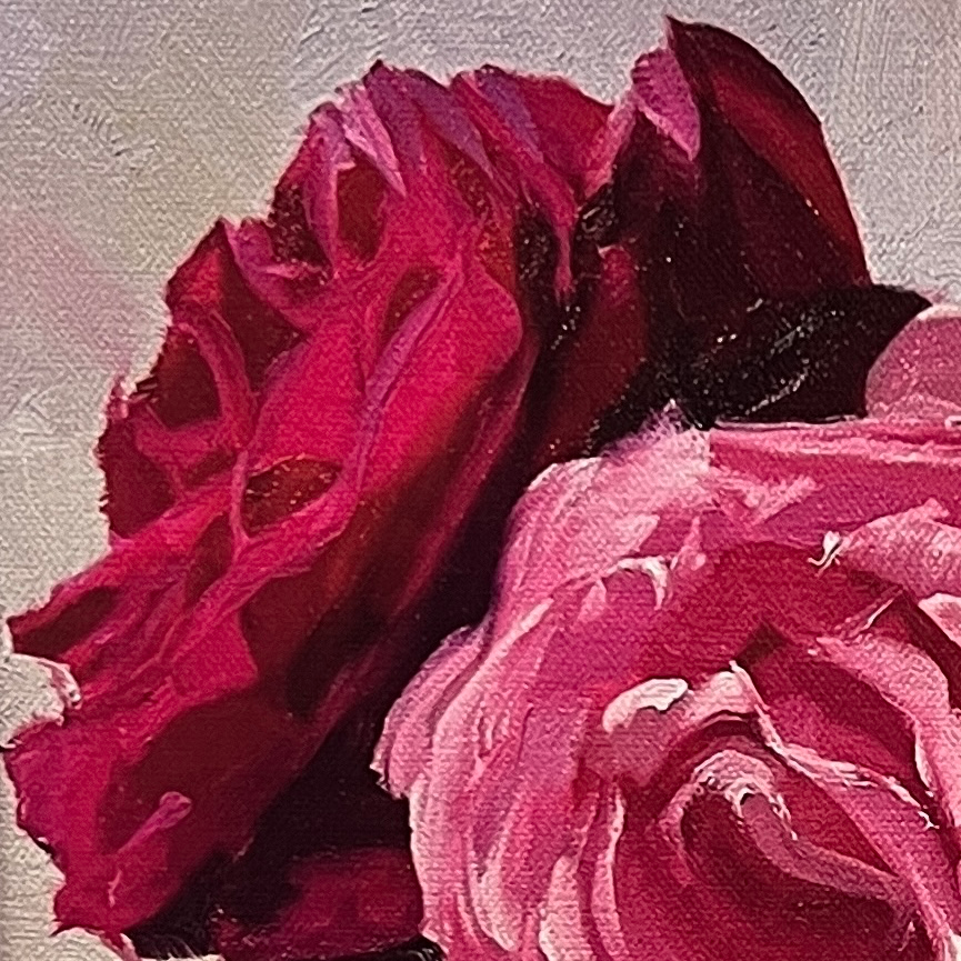 Three roses detail